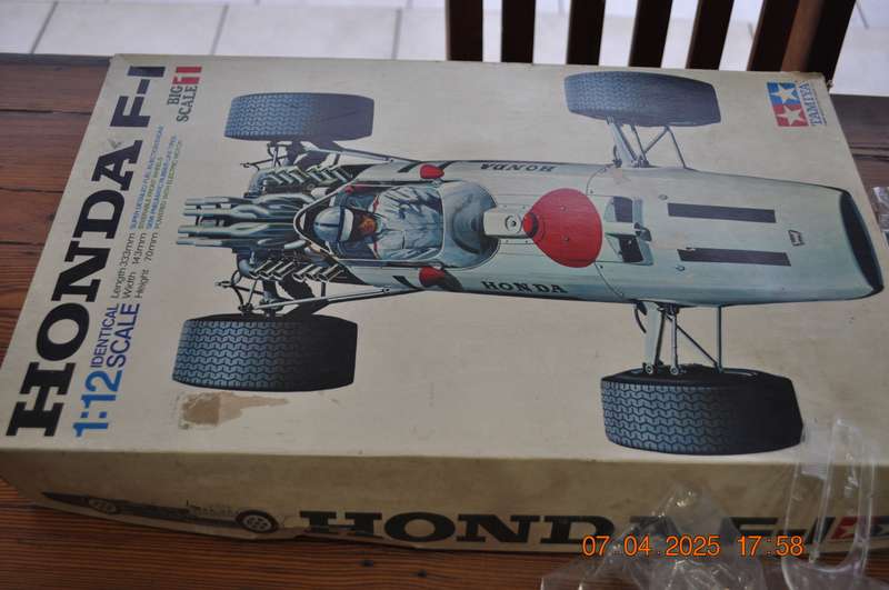 Vintage Tamiya Honda F-1 No 13 Model Kit Car