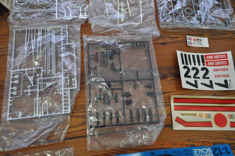 Vintage Tamiya Honda F-1 No 13 Model Kit Car