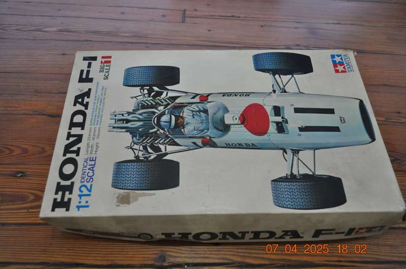 Vintage Tamiya Honda F-1 No 13 Model Kit Car