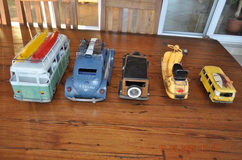 Metal Tin Car Collection