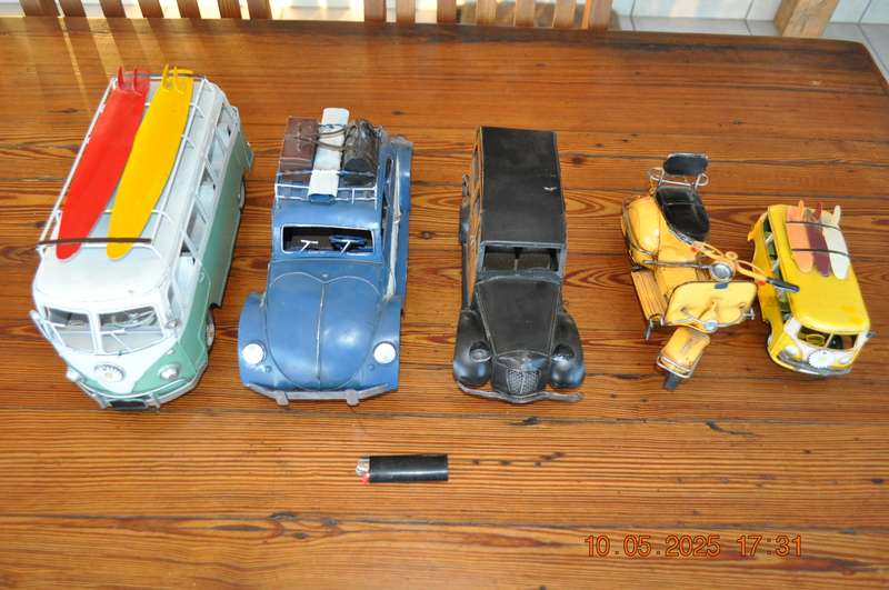 Metal Tin Car Collection