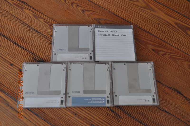 Rewriteable MO Optical Disks 230MB Sony Verbatim