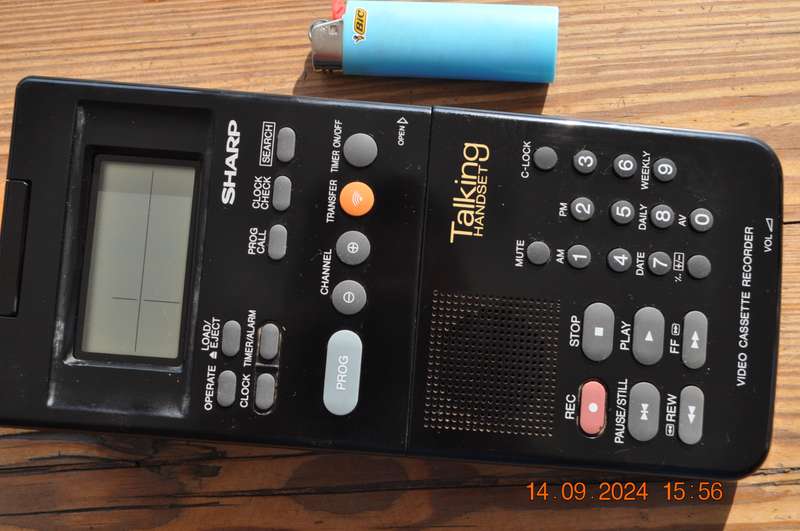 Original Sharp Talking Handset Remote (not working)