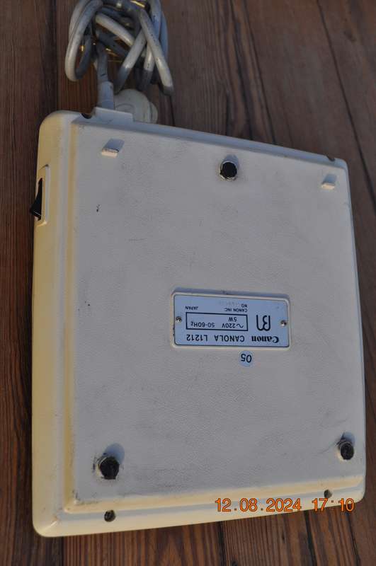 Vintage Canon Canola Calculator