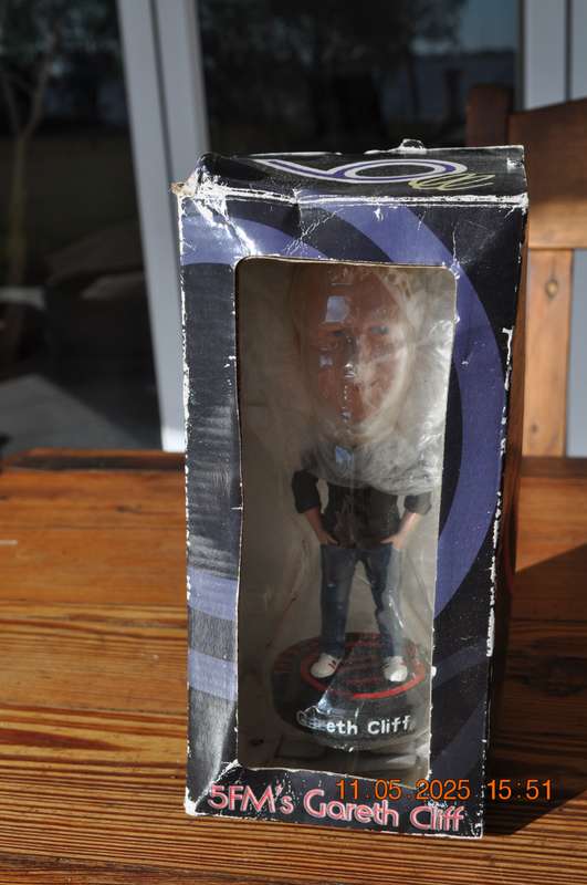Gareth Cliff Bobblehead 5 FM Figurine