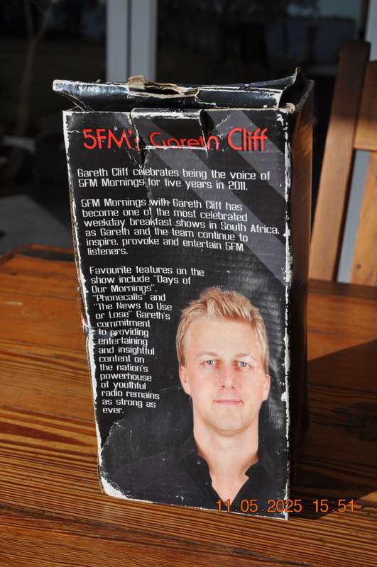 Gareth Cliff Bobblehead 5 FM Figurine