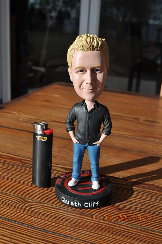 Gareth Cliff Bobblehead 5 FM Figurine