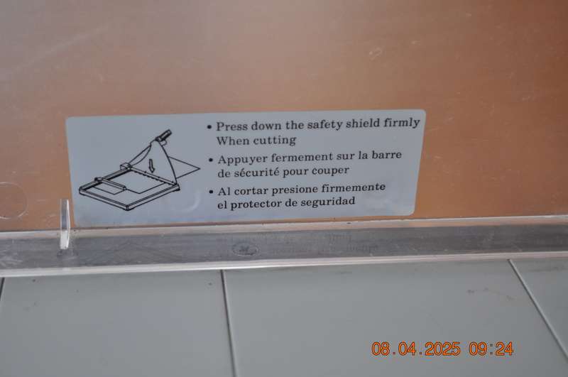 Paper Cutter Guillotine 10 Sheet