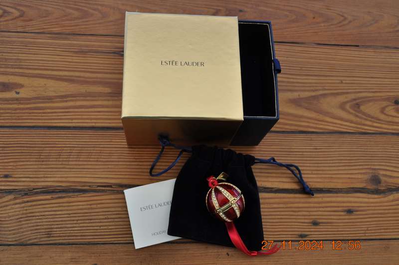 Estee Lauder 2007 Jingle Bell Solid Perfume (empty)
