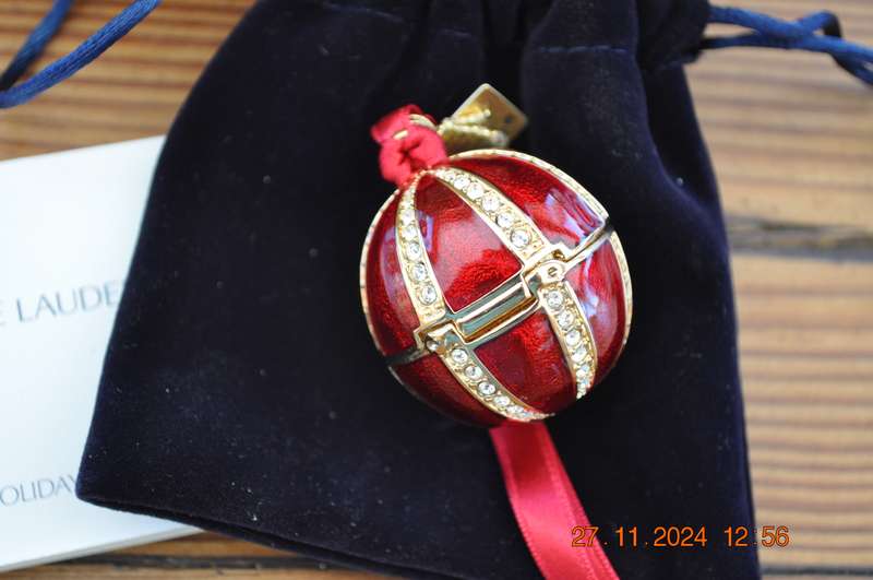 Estee Lauder 2007 Jingle Bell Solid Perfume (empty)