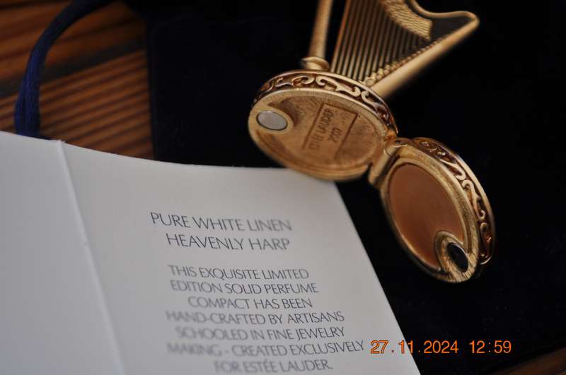 Estee Lauder Heavenly Harp Solid Perfume (empty)