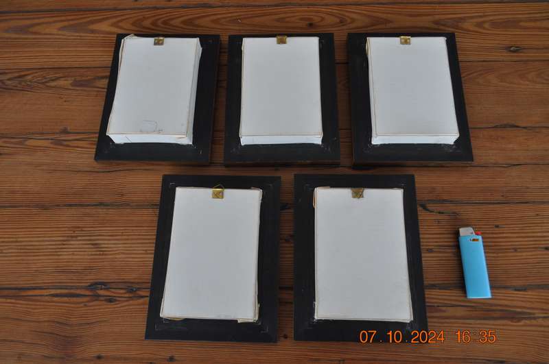 African Framed Mini Masks