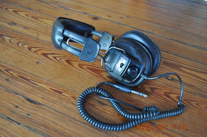 Vintage Phillips Headphones