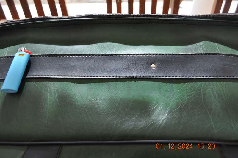 Vintage Duncan Fearnley Vinyl Cricket Carry Bag