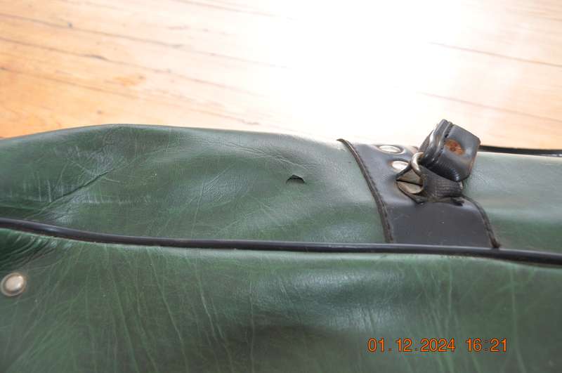 Vintage Duncan Fearnley Vinyl Cricket Carry Bag