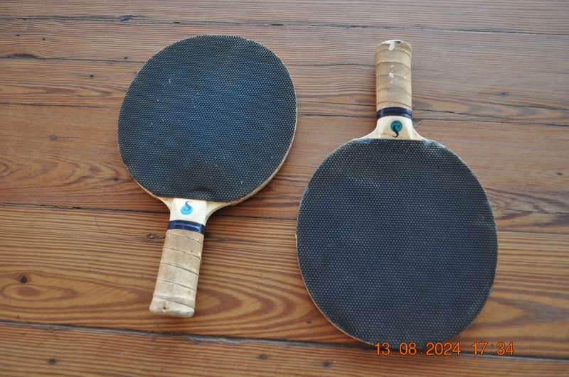 Vintage Slazenger Table Tennis Bats Paddles