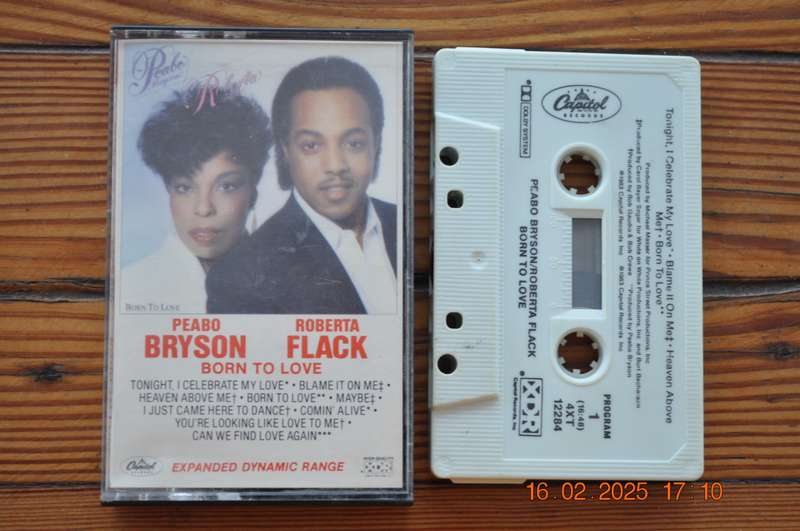 Peabo Bryson/Roberta Flack - Born to Love (Cassette)