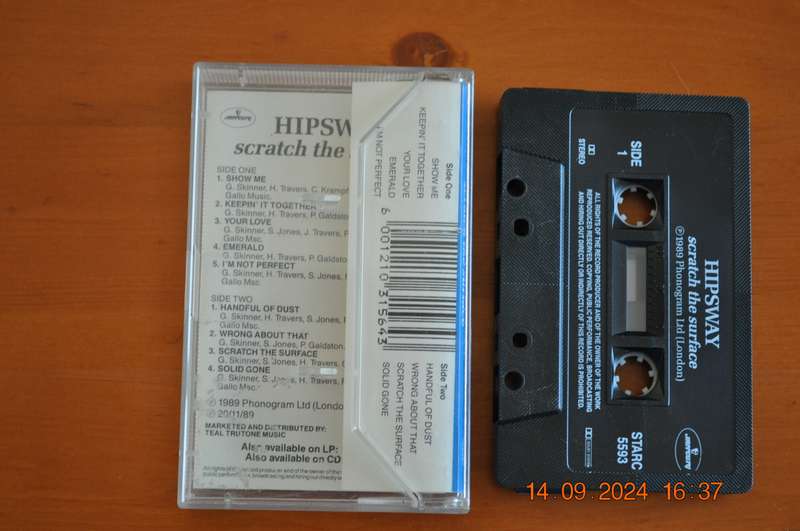 Hipsway - Scratch The Surface  (Cassette)