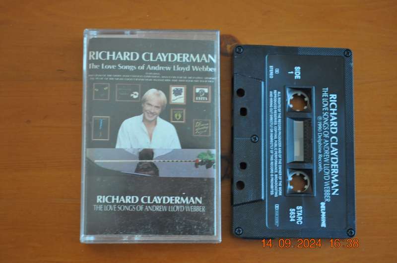 Richard Clayderman - The Love Songs Of Andrew Lloyd Webber (Cassette)