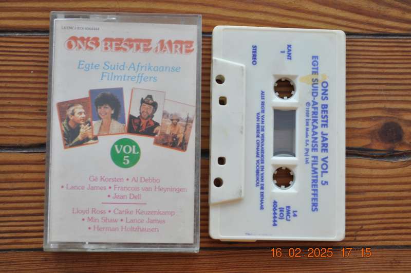 Ons Beste Jare - Egte Suid Afrikaanse Filmtreffers : Vol 5 (Cassette)