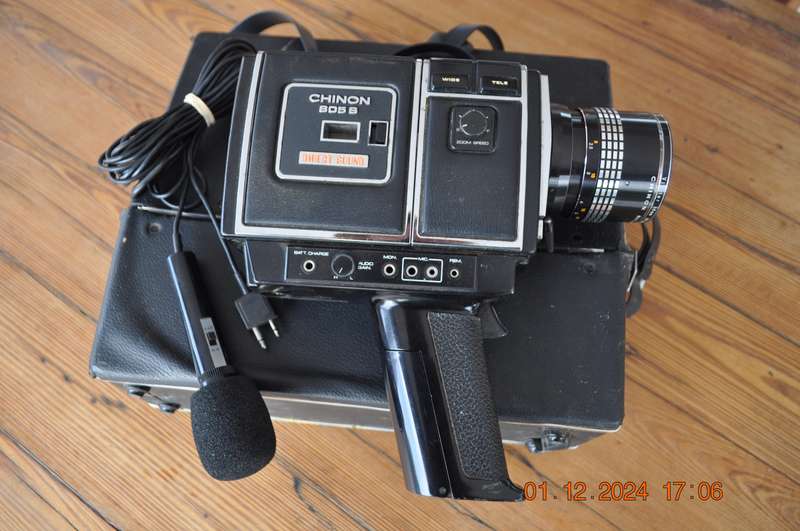 Vintage Chinon 805S Old 8mm Movie Camera