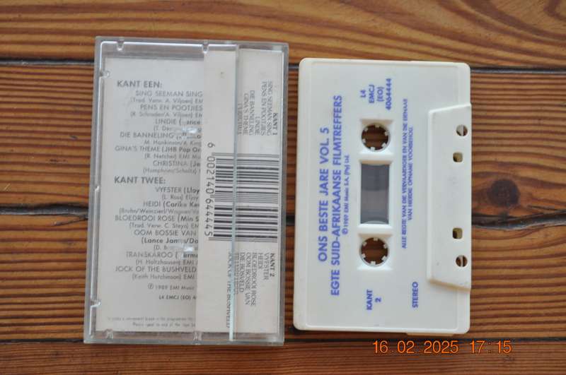 Ons Beste Jare - Egte Suid Afrikaanse Filmtreffers : Vol 5 (Cassette)