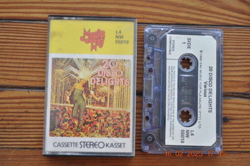 20 Disco Delights - Various (Cassette)
