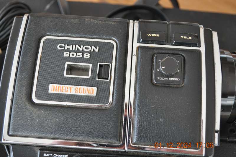Vintage Chinon 805S Old 8mm Movie Camera