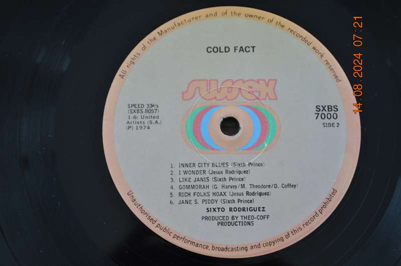 Rodriquez Cold Fact Vinyl and Cassette Combo (sa print)