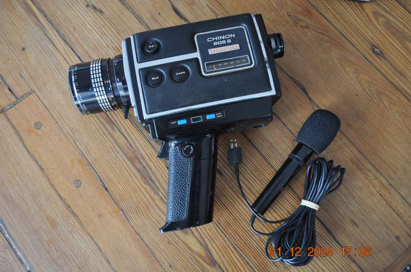 Vintage Chinon 805S Old 8mm Movie Camera