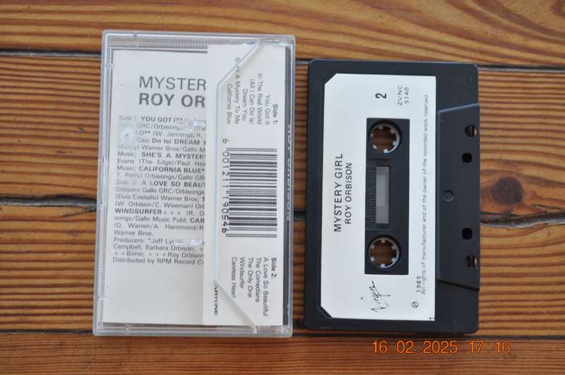 Roy Orbison - Mystery Girl (Cassette)