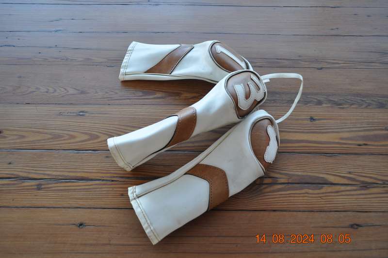 Vintage Vinyl Golf Club Covers