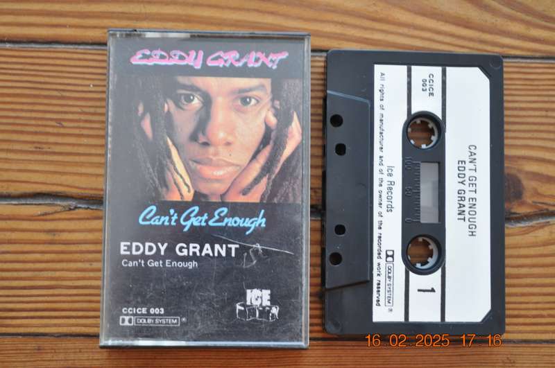 Eddy Grant - Can't Get Enough (Cassette)