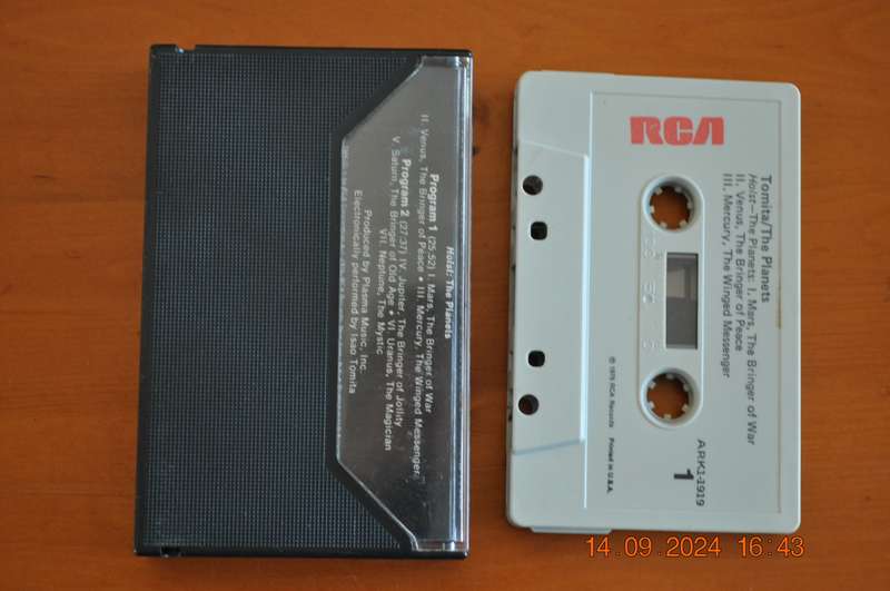 Tomita - The Planets (Cassette)