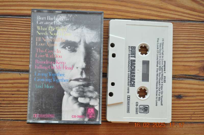Burt Bacharach - Greatest Hits (Cassette)