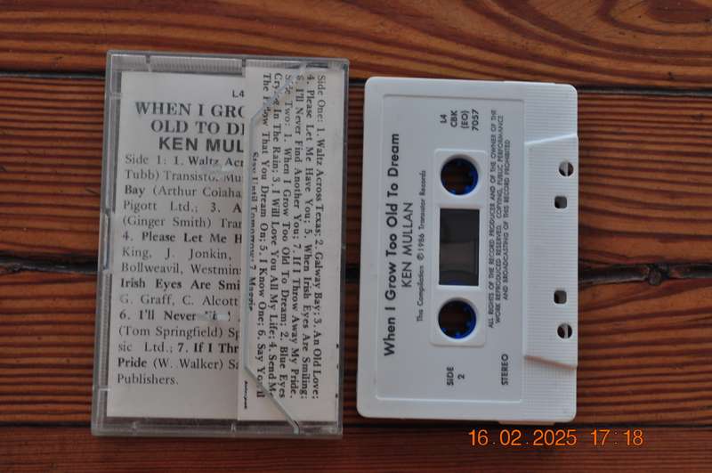 Ken Mullan - When I Grow Too Old To Dream (Cassette)