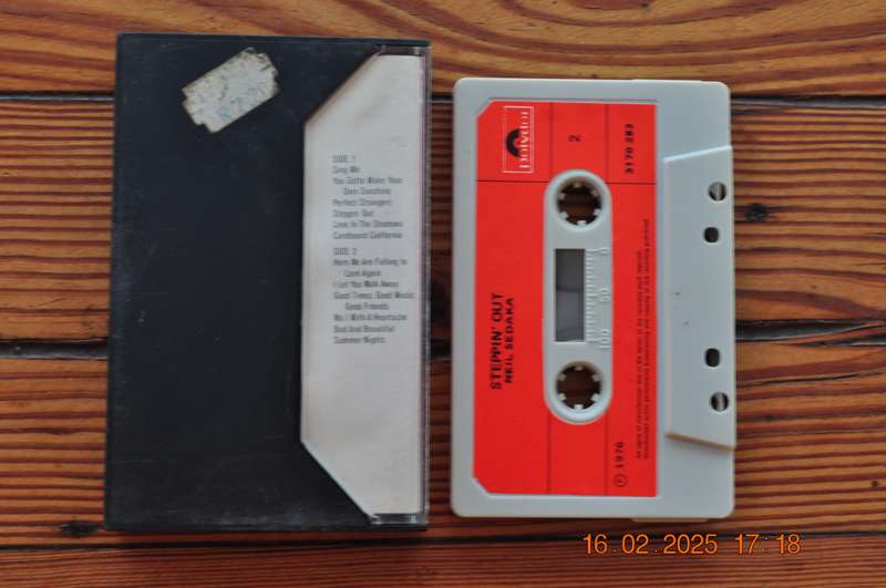 Neil Sedaka - Steppin' Out (Cassette)