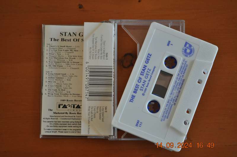 Stan Getz - The Best Of (Cassette)