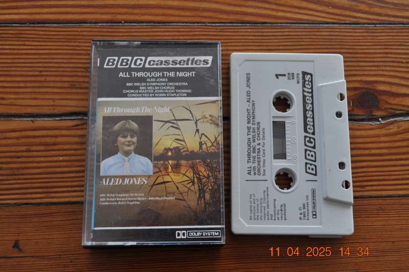 Aled Jones - All Through The Night (Cassette)