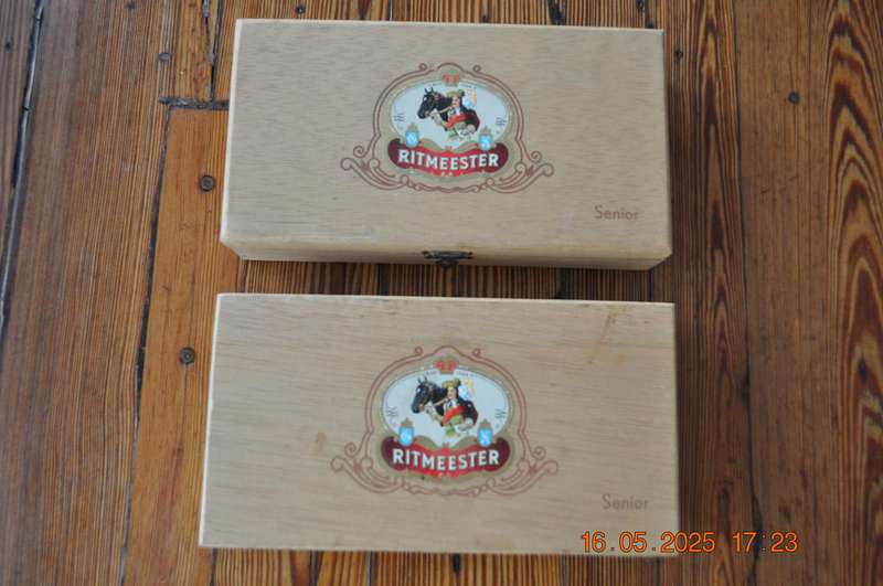Vintage Cigar Boxes and Tubes Empty