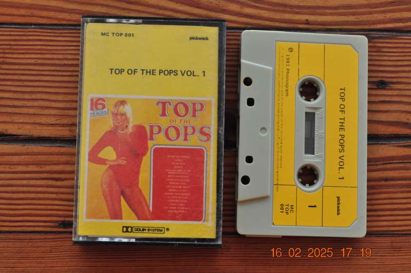 Top Of The Pops - Vol 1 (Cassette)