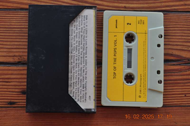 Top Of The Pops - Vol 1 (Cassette)