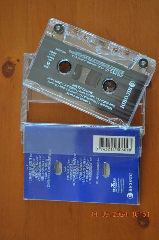 Marco Masini - L'amore Sia Con Te (Cassette)
