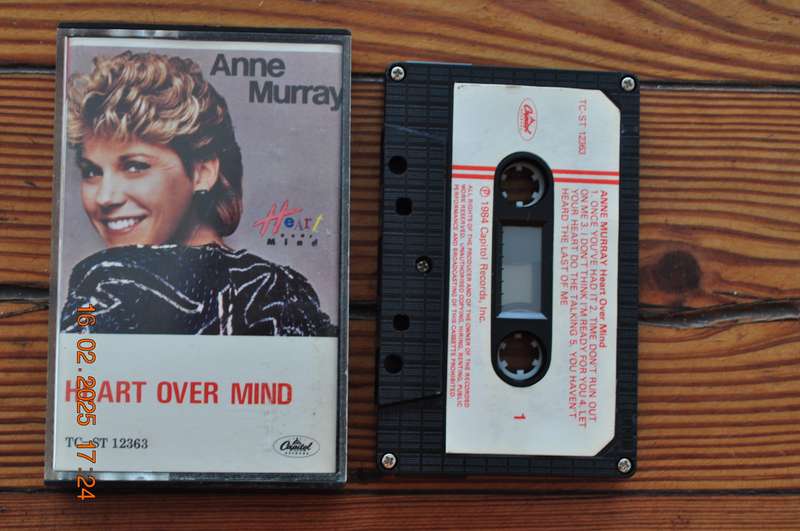 Anne Murray - Heart Over Mind (Cassette)