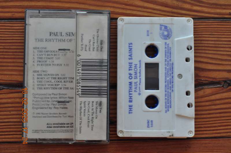 Paul Simon - The Rhythm Of The Saints (Cassette)