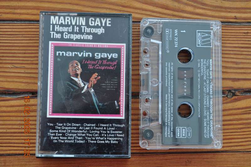 Marvin Gaye - I Heard It Through The Grapevine (Cassette)