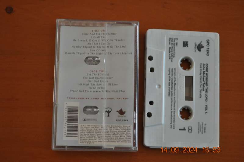 John Michael Talbot - Come Worship The Lord : Vol 1 (Cassette)
