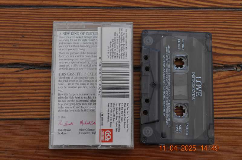 Experience Love Instrumental (Cassette)