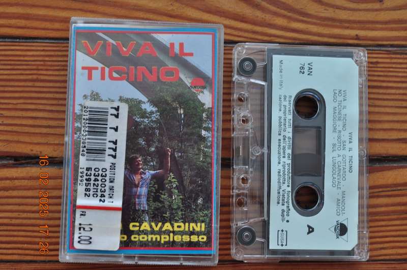 Viva Il Ticino - Toto Cavadini E Complesso (Cassette)