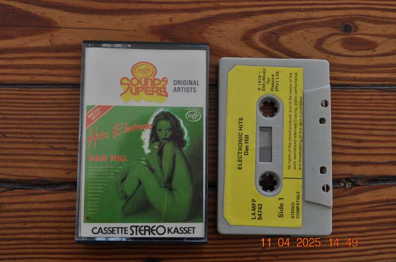 Dan Hill - Electronic Hits (Cassette)